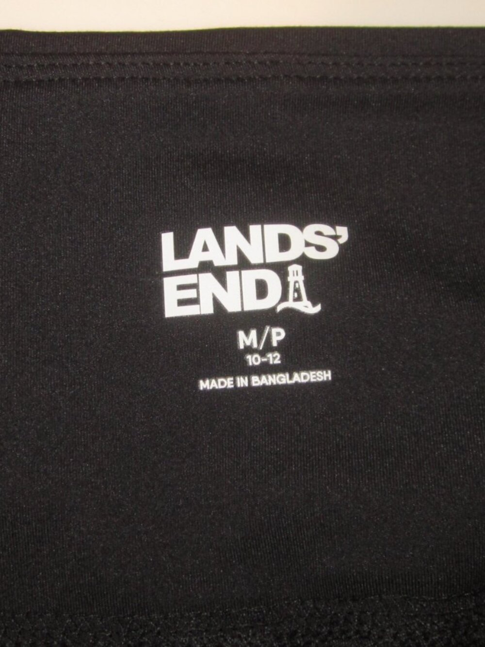 Lands End Black Skort Petite - Picture 3 of 4